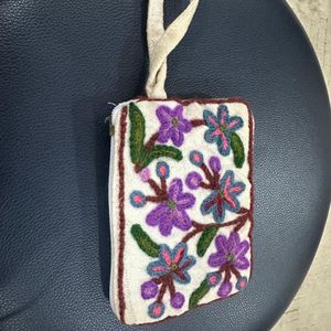 Hand Pouch Kashmiri Embroidery