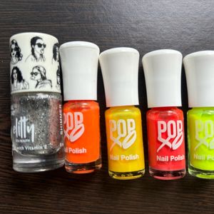 Elitty And PopXo Nail polish Combo Pack