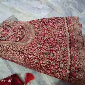 Juri work Bridal Lehanga