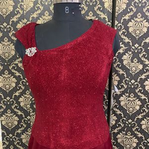 Beautiful Maroon Dress