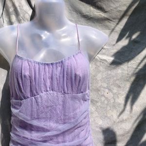 5.22.9 LAVENDER CUTE MINI RUCHED TYPE BODYCON