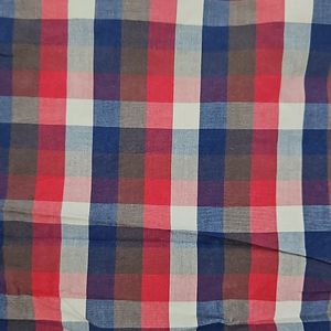 Red And Blue Checked Shirt