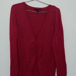 H&m Red Cardigan