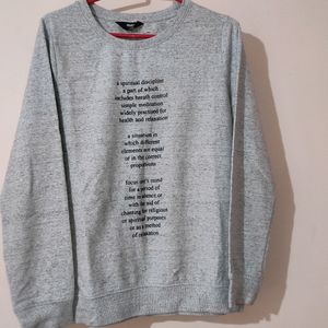 MAX Brand Grey Sweat Shirt For Women