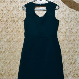 Dark Green Embellished Dress