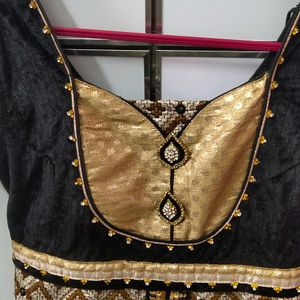 Black Partywear Top