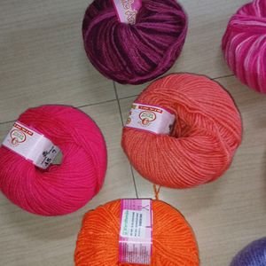 Set Of 9 Wool