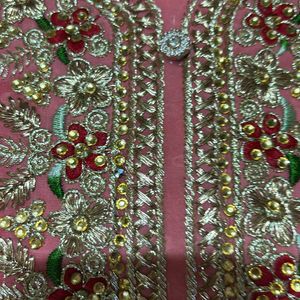 Georgettw Festive Kurti Material