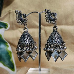 Heavy Chandelier Jhumkas