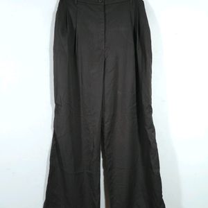 Brown Flared Casual Trouser (Women)