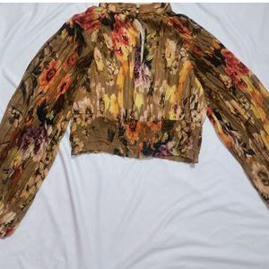 Guess Bianca Floral Print Top