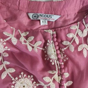 Inddus Anarkali Kurta With Dupatta