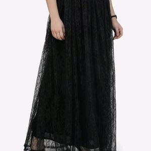 SCORPIUS Black Lace Skirt Fixed Price