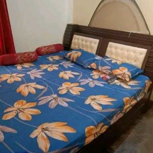 Elastic Fitted Double Bedsheet