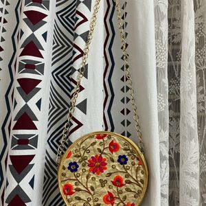 Embroidered Ethnic Bag