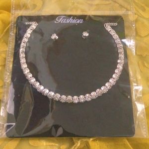 Alloy Silver Jewel Set