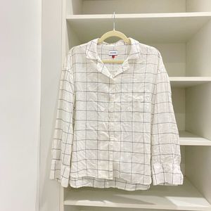 Hum & Bumper Checked Cotton Top