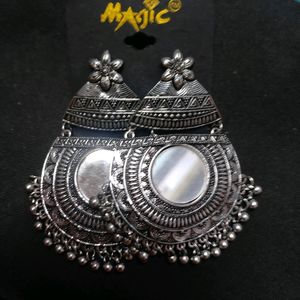 Stylish Silver Earrings