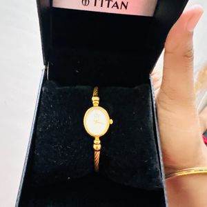 Real Gold Plated Titan Raga Watch