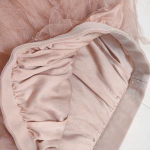 Tutu Skirt Multilayer Fluffy Net Dusty Pink