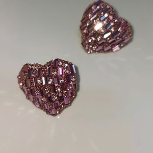 Pink "Sequin" Earrings @ ₹444