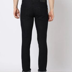 Mens Regular Fit Black Jeans