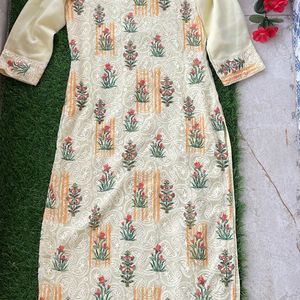 Rs 330 Only New Unuesd Chikankari Kurti