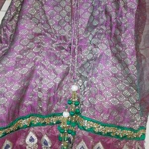 Banarsi Lehenga Choli With Heavy Dupatta