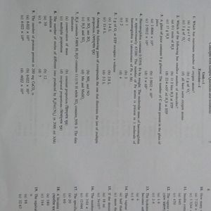 Wbjee Chemistry Pyq 2017,18,19,20,23And Practice