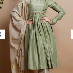 Beautiful Olive Kurta