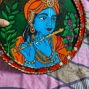 Handmade Krishna Painting