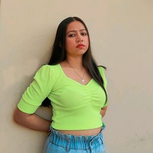 Neon Green Top