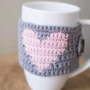 Crochet 🧶 Cup Cozy 😍😍