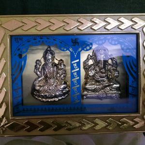 Laxmi Ganesh Photo Frame