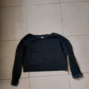 ZARA CROPPED SWEATSHIRT