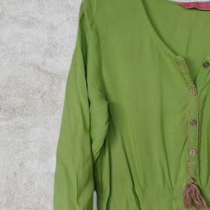 Women's Green Kurti