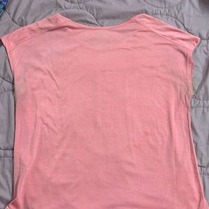 Regular Fit Pink T-shirt (active)