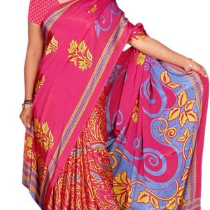 Crepe Saree