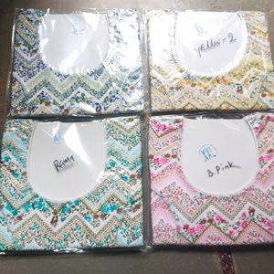 Combo Pack Of 4 Readymade Blouse XXL