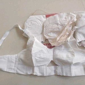 Brand New Pack Of 4 Pure Cotton Bra