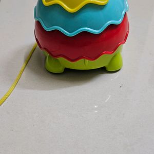 Funskool Giggles, Icecream Turtle, Pull Along Toy