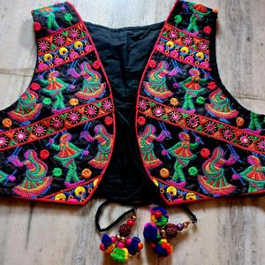 Ethnic Embroided Short Jacket