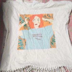 Off White Shirt For Girls