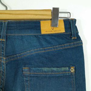 Dark Blue Skinny Jeans For Women's