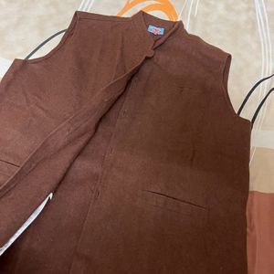 Mens Nehru Jacket / Waistcoat (Premium Pure Wool)