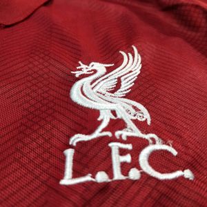 Red Football Jersey & Shorts Combo Liverpool FC