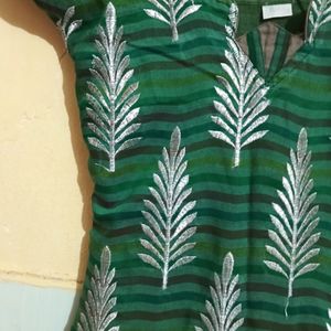 Kurti Green Color - limited Offer