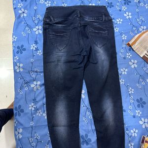 Blue Jeans Ankle Length