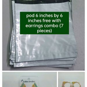 30 Rs Off Earrings Combo With Free Pod Courier Bag