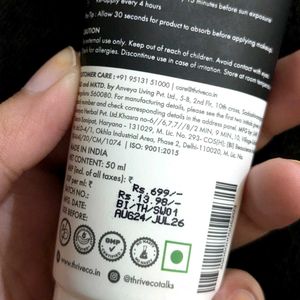 ThriveCo Brightening Pro Sunscreen SPF 50+ PA++++